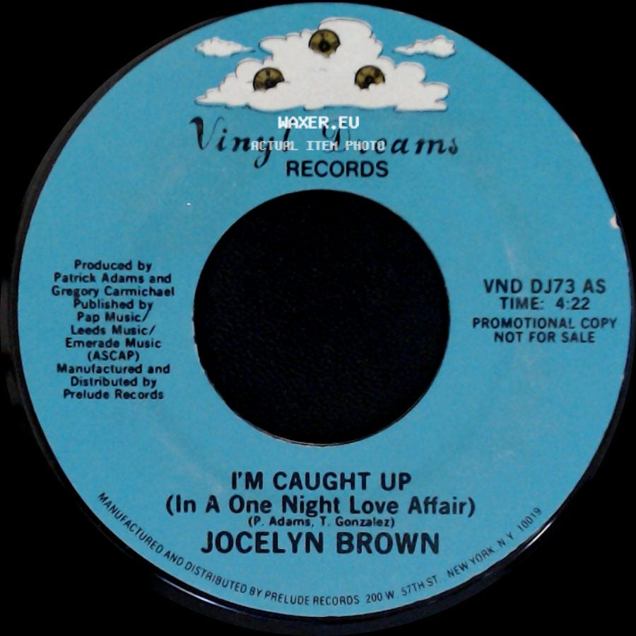 Jocelyn Brown - I'm Caught Up (In A One Night Love Affair) / I'm Caught Up (In A One Night Love Affair) side B