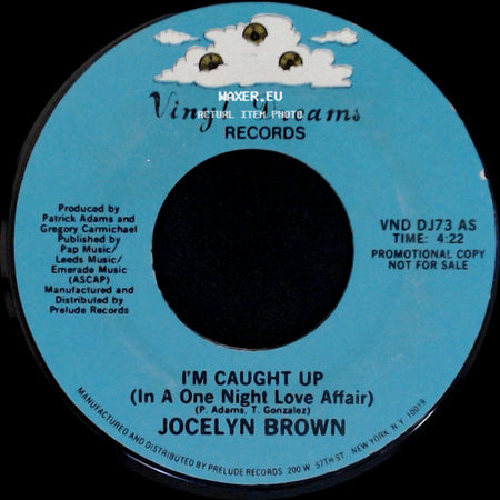 Jocelyn Brown - I'm Caught Up (In A One Night Love Affair) / I'm Caught Up (In A One Night Love Affair) side B