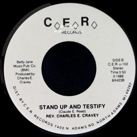 Rev. Charles E. Cravey - The Guiding Light / Stand Up And Testify side B