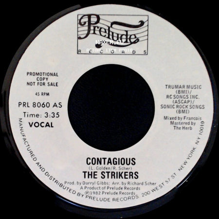 The Strikers - Contagious / Contagious side A