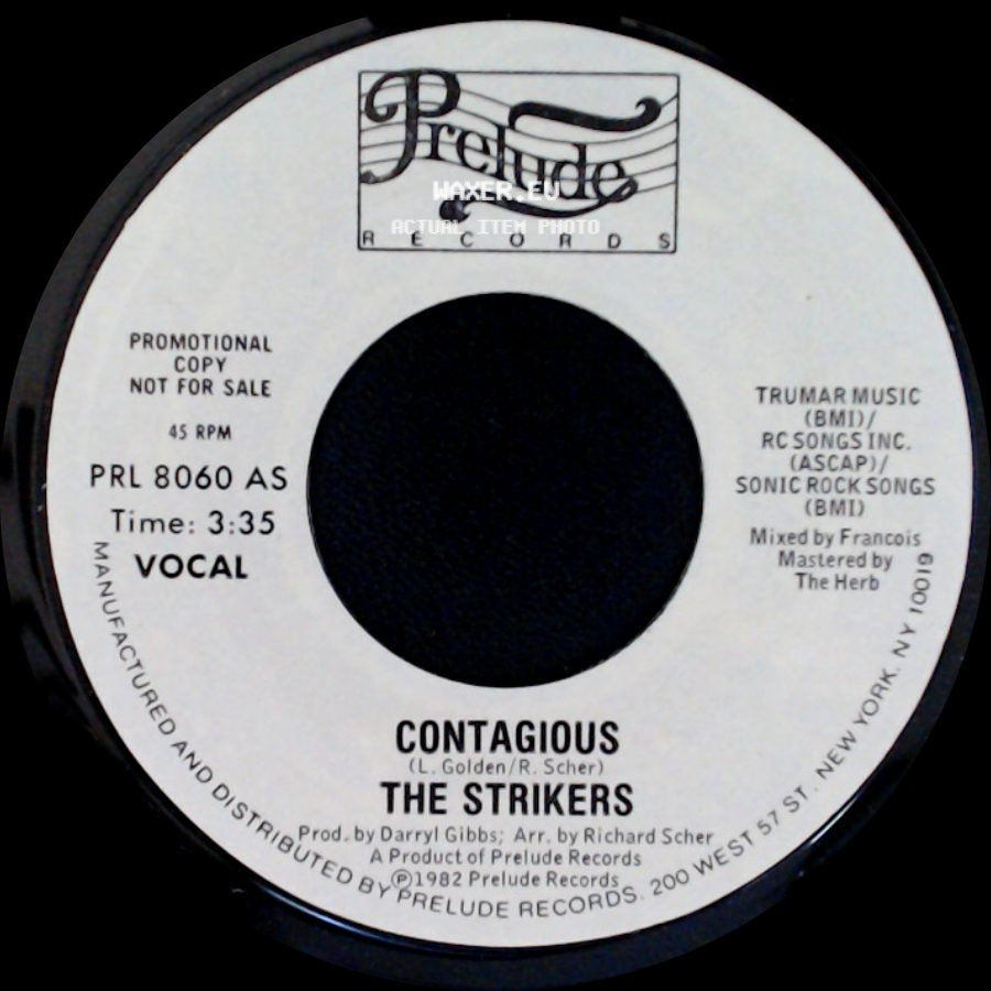 The Strikers - Contagious / Contagious side B