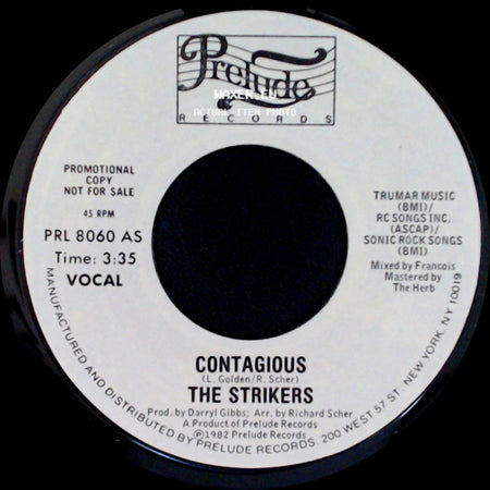 The Strikers - Contagious / Contagious side B