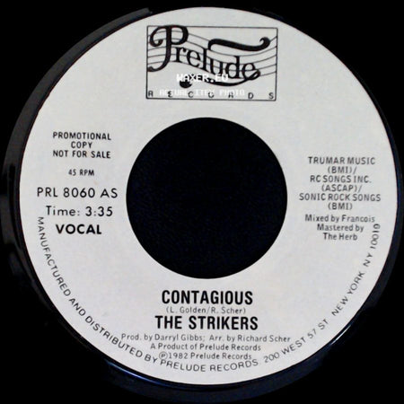 The Strikers - Contagious / Contagious side A