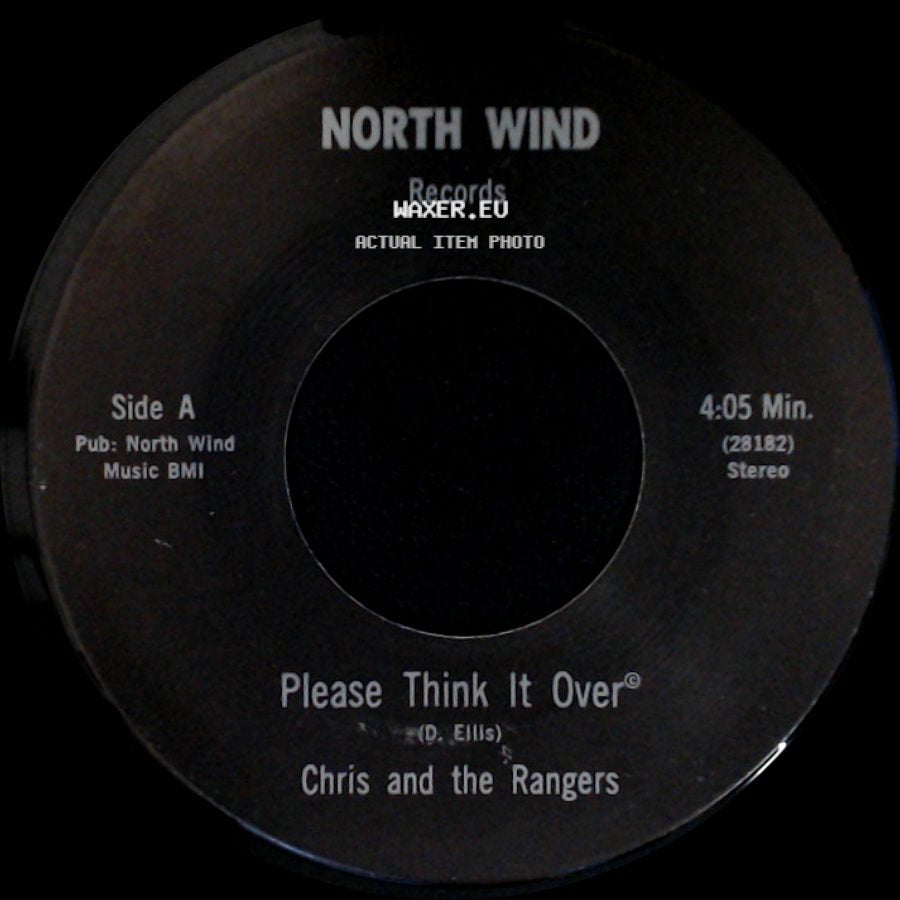 Chris And The Rangers - Please Think It Over / Sing Me A Tune side A