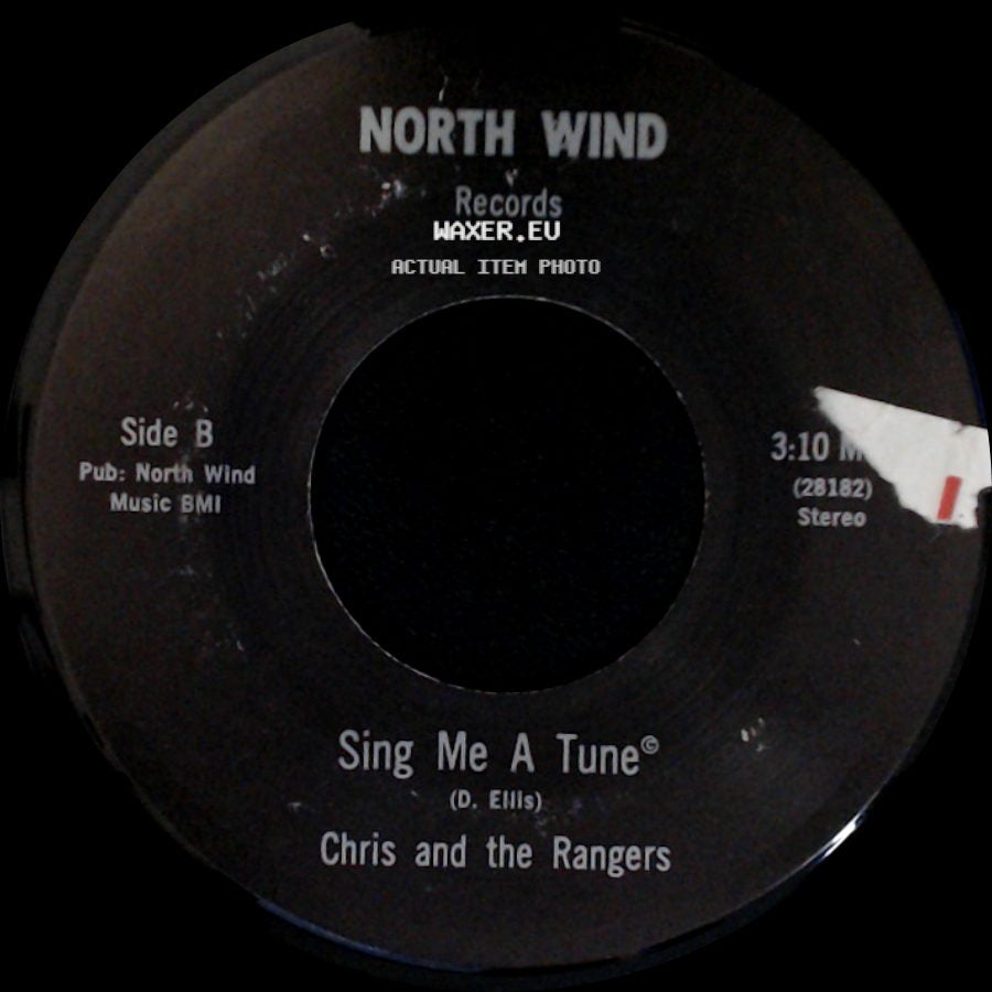Chris And The Rangers - Please Think It Over / Sing Me A Tune side B