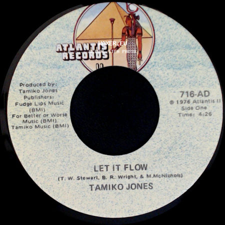 Tamiko Jones - Let It Flow / Cloudy side A