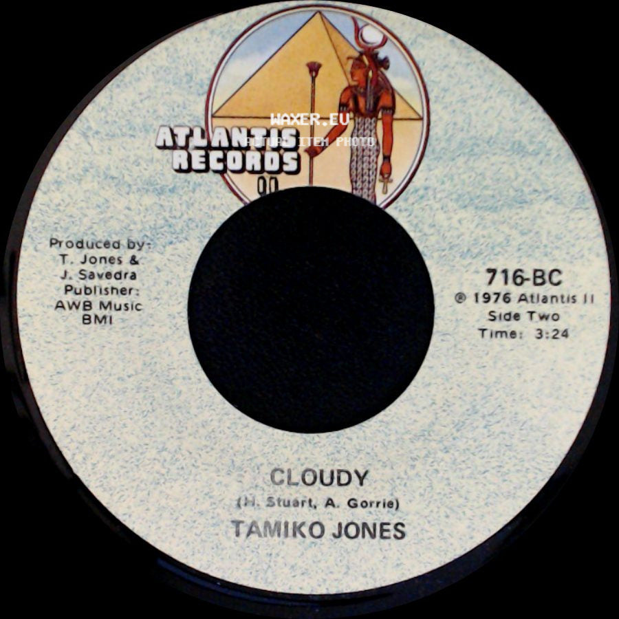 Tamiko Jones - Let It Flow / Cloudy side B