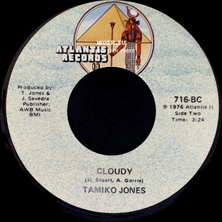 Tamiko Jones - Let It Flow / Cloudy side B