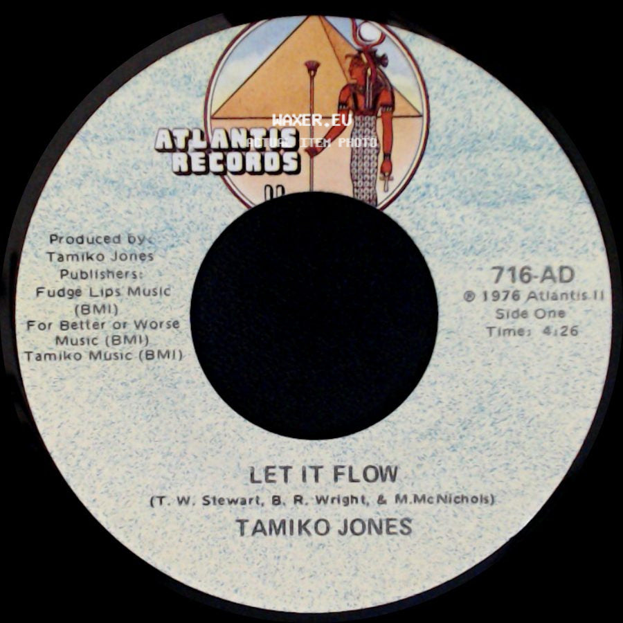 Tamiko Jones - Let It Flow / Cloudy side A