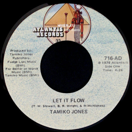 Tamiko Jones - Let It Flow / Cloudy side A