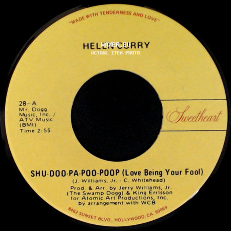 Helen Curry - Shu·Doo·Pa·Poo·Poop (Love Being Your Fool) / Such A Thrill I Feel (When You Hold My Hand) side A