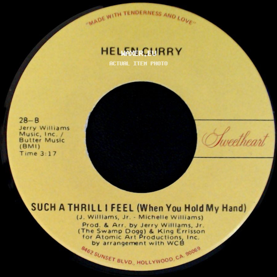 Helen Curry - Shu·Doo·Pa·Poo·Poop (Love Being Your Fool) / Such A Thrill I Feel (When You Hold My Hand) side B