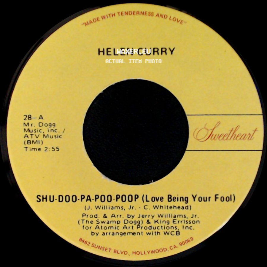 Helen Curry - Shu·Doo·Pa·Poo·Poop (Love Being Your Fool) / Such A Thrill I Feel (When You Hold My Hand) side A