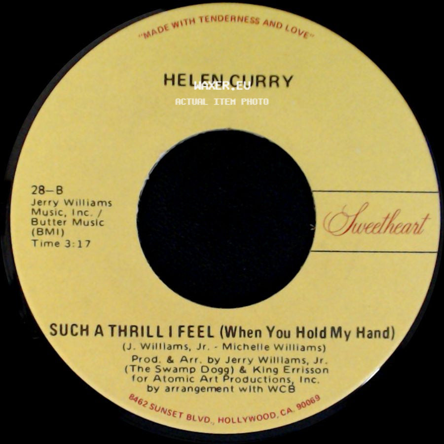 Helen Curry - Shu·Doo·Pa·Poo·Poop (Love Being Your Fool) / Such A Thrill I Feel (When You Hold My Hand) side B