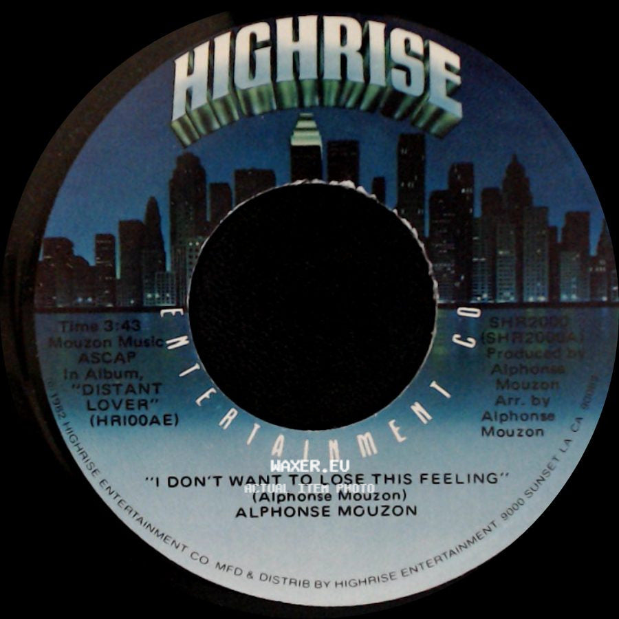 Alphonse Mouzon - I Don't Want To Lose This Feeling / The Lady In Red side A