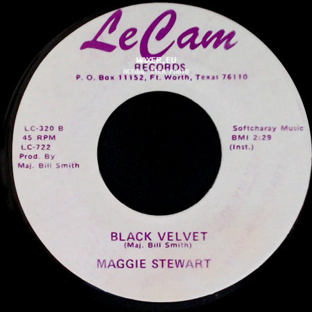 Maggie Stewart - Black Velvet / Bye, Bye, Love side A
