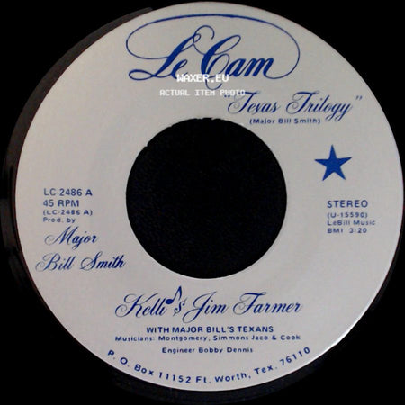 Kelli & Jim Farmer / Kelli & Ron Williams - Texas Trilogy / Saturday Night At Cains side A