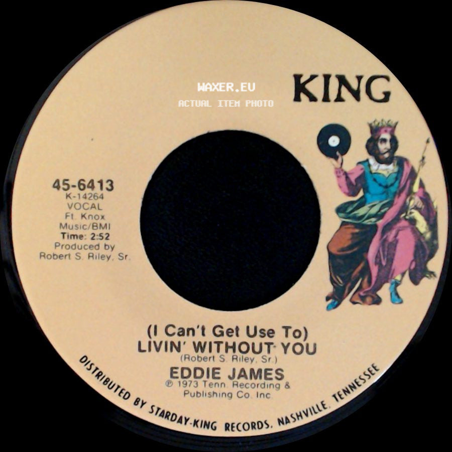 Eddie James - (I Can't Get Use To) Livin' Without You / Been Down So Long side A