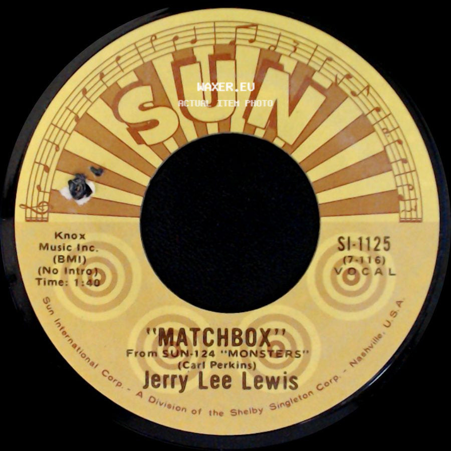Jerry Lee Lewis - Love On Broadway / Matchbox side B