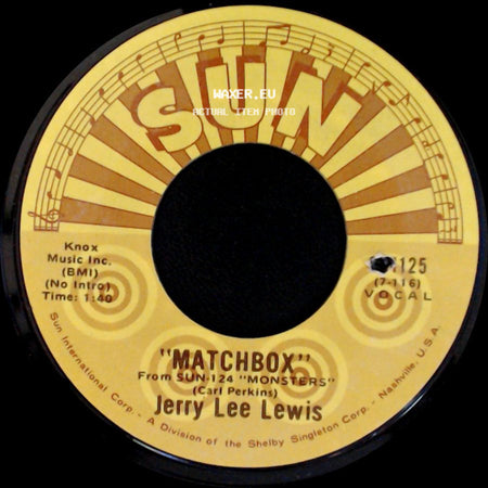 Jerry Lee Lewis - Matchbox / Love On Broadway side A