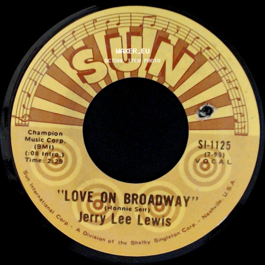 Jerry Lee Lewis - Matchbox / Love On Broadway side B