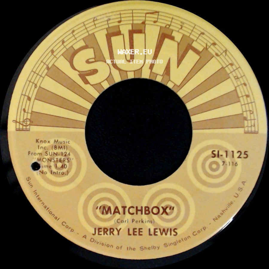 Jerry Lee Lewis - Matchbox / Love On Broadway side A