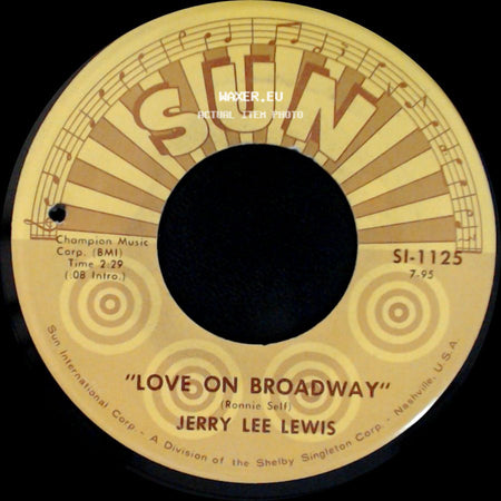 Jerry Lee Lewis - Matchbox / Love On Broadway side B