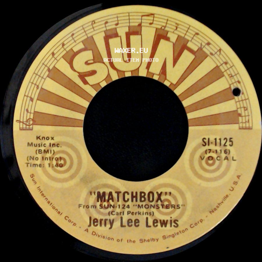 Jerry Lee Lewis - Matchbox / Love On Broadway side A