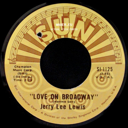 Jerry Lee Lewis - Matchbox / Love On Broadway side B
