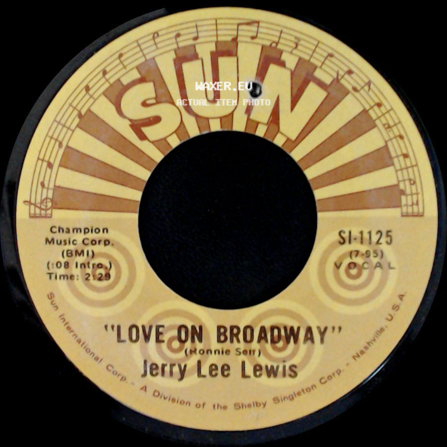 Jerry Lee Lewis - Love On Broadway / Matchbox side A