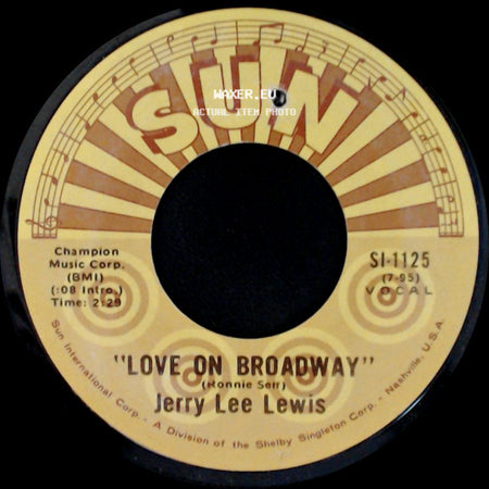 Jerry Lee Lewis - Love On Broadway / Matchbox side A
