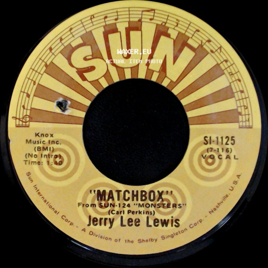 Jerry Lee Lewis - Love On Broadway / Matchbox side B