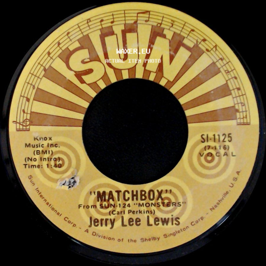 Jerry Lee Lewis / Misty - Matchbox / D.O.A. side A