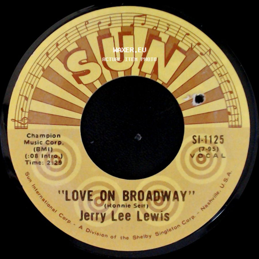 Jerry Lee Lewis - Matchbox / Love On Broadway side B