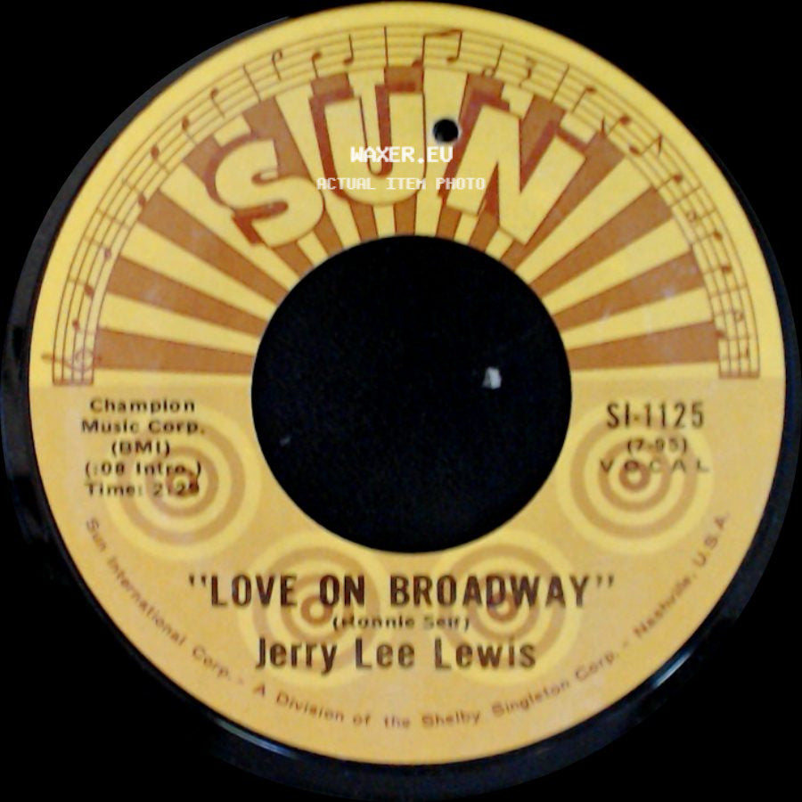 Jerry Lee Lewis - Love On Broadway / Matchbox side A