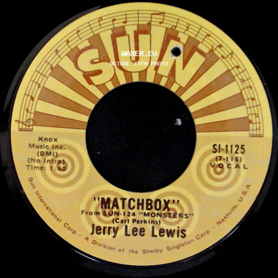 Jerry Lee Lewis - Love On Broadway / Matchbox side B