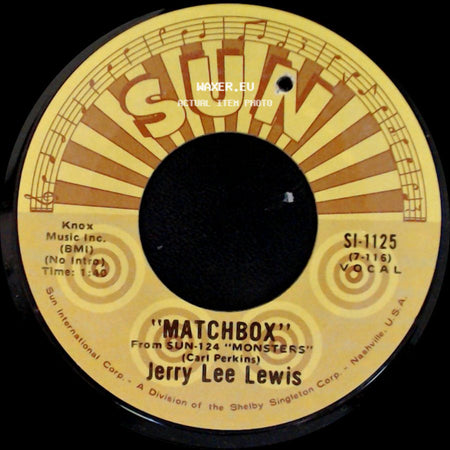 Jerry Lee Lewis - Love On Broadway / Matchbox side B