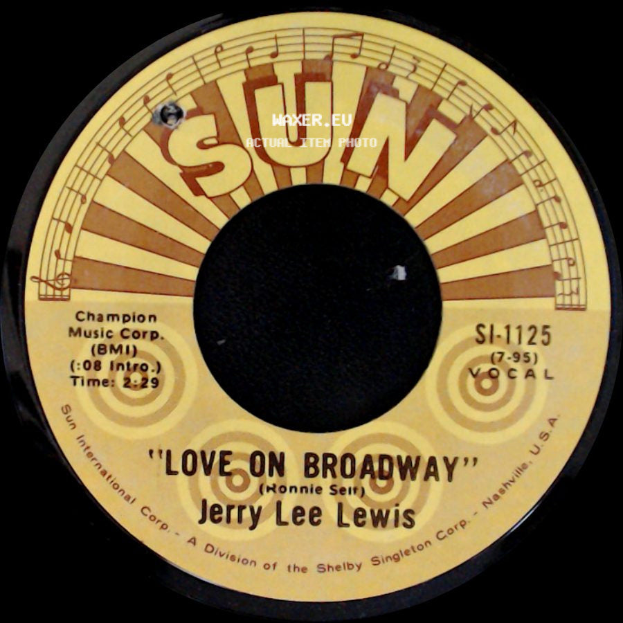 Jerry Lee Lewis - Love On Broadway / Matchbox side A