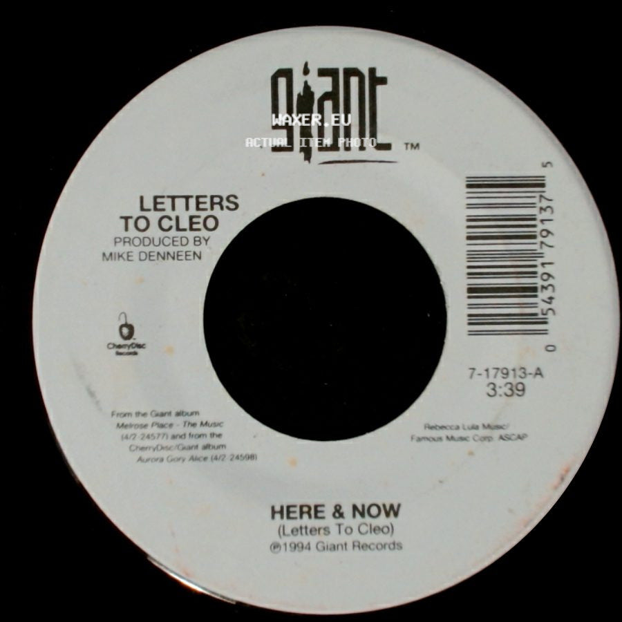 Here & Now / Big Star - Letters To Cleo / Letters To Cleo side A