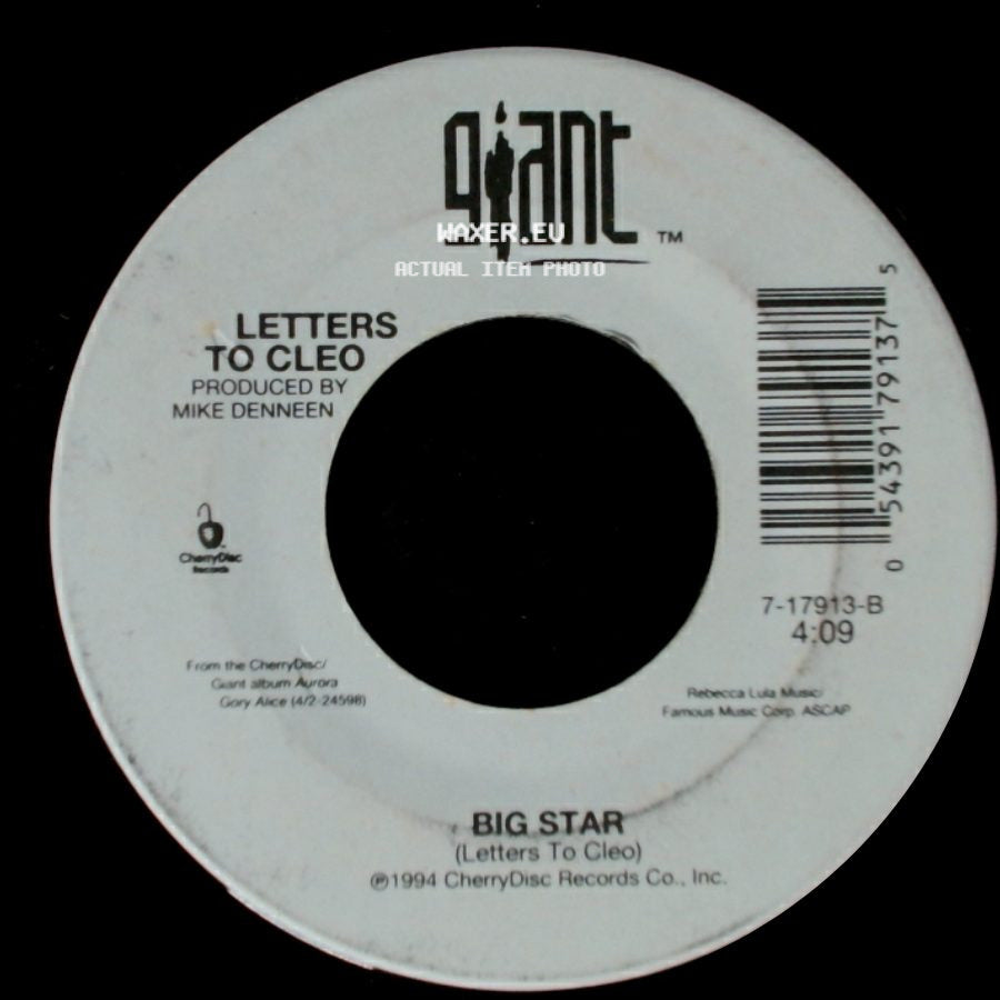 Here & Now / Big Star - Letters To Cleo / Letters To Cleo side B