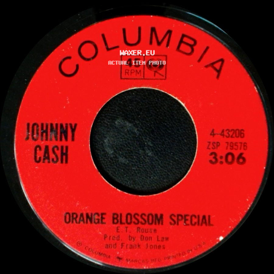 Johnny Cash - All Of God's Children Ain't Free / Orange Blossom Special side B