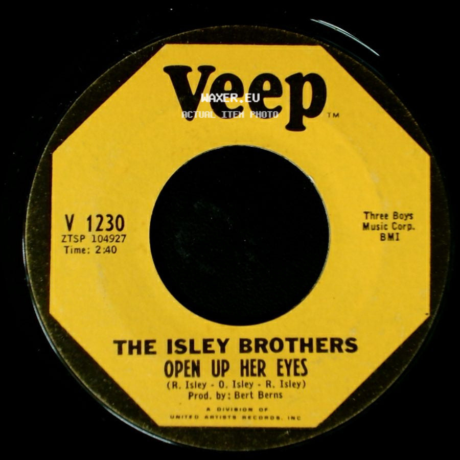 The Isley Brothers - Open Up Her Eyes / Love Is A Wonderful Thing side A