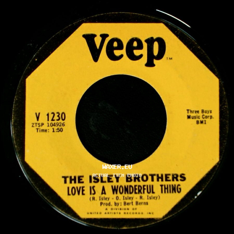 The Isley Brothers - Open Up Her Eyes / Love Is A Wonderful Thing side B