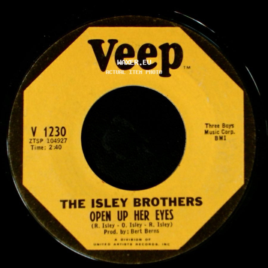 The Isley Brothers - Open Up Her Eyes / Love Is A Wonderful Thing side A