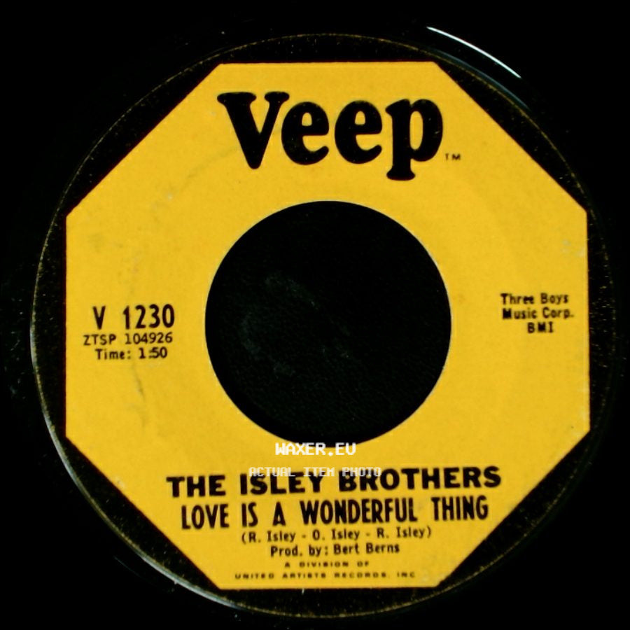The Isley Brothers - Open Up Her Eyes / Love Is A Wonderful Thing side B