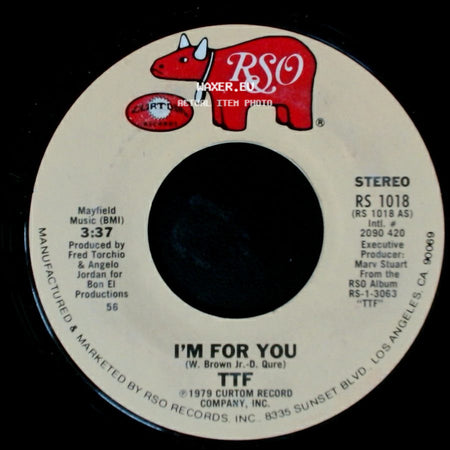 Ttf - I'm For You / It's Your Love side A