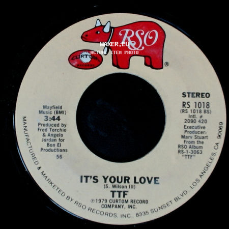 Ttf - I'm For You / It's Your Love side B