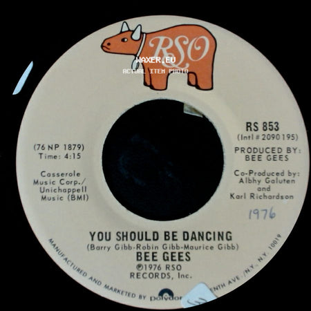 Bee Gees - Subway / You Should Be Dancing side B