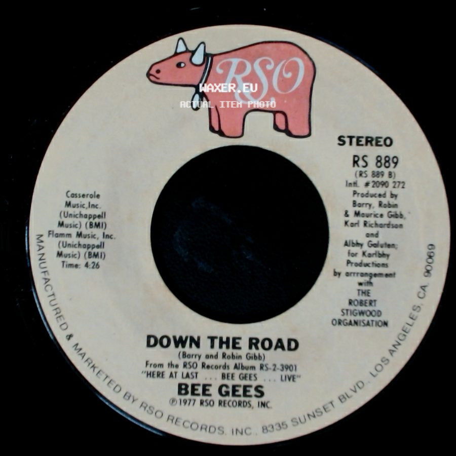 Bee Gees - Down The Road / Night Fever side A