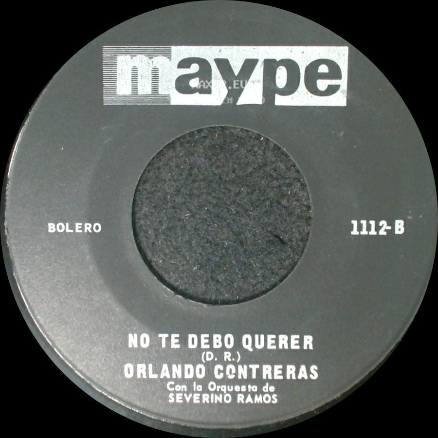 Orlando Contreras - Arrancame La Vida / No Te Debo Querer side B